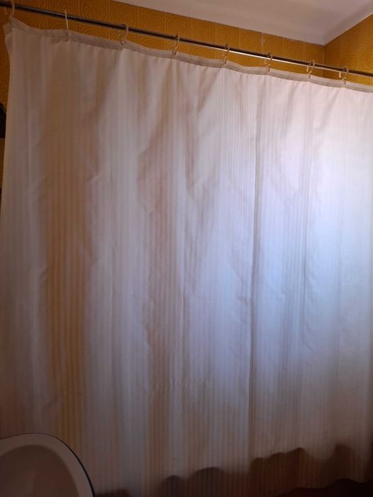 Cortina Duche, Casa de Banho, WC, Banho - Branco