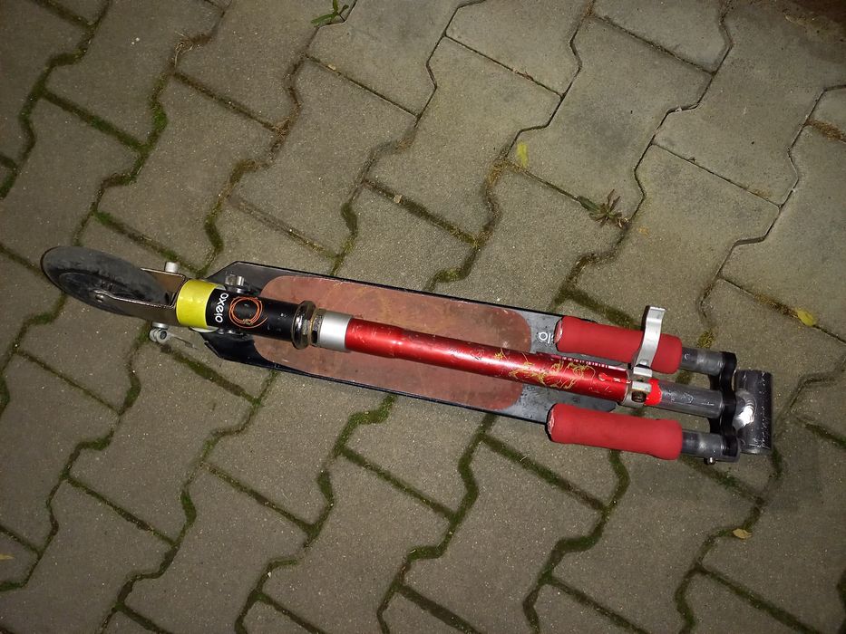 Oxelo mid 1 town scooter firmy decathlon