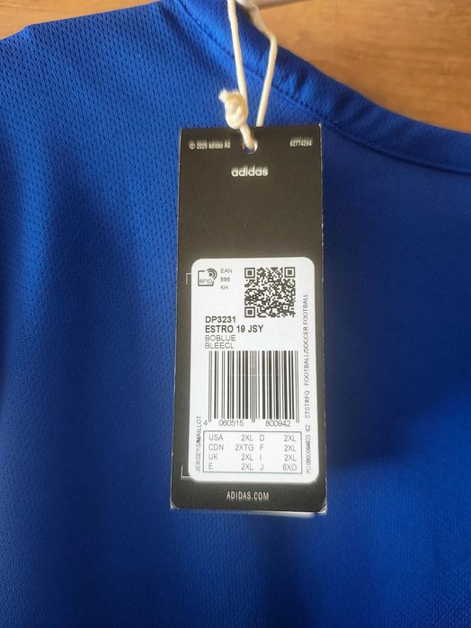 Koszulka sportowa ADIDAS ESTERO 19 JSY NOWA 2XL