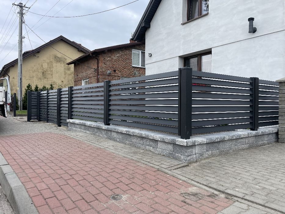 Ogrodzenia Palisadowe - Przęsła - Furtka - Brama