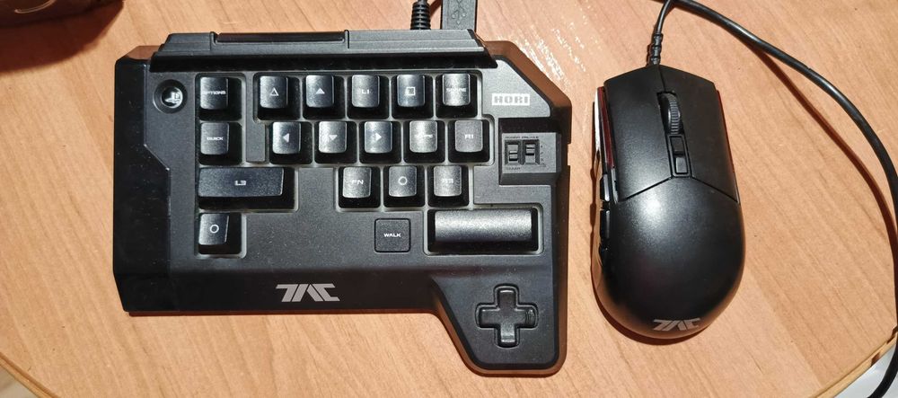 Klawiatura i myszka do Playstation ps3 i ps4 z płytką dotykową