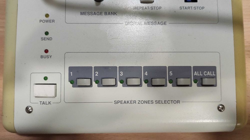 Jedia JRC 10 - mikrofon 5-cio strefowy
