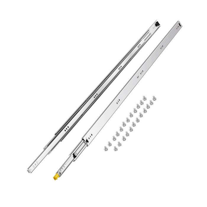 Guias Corrediças telescópicas 1,5m 1500mm reforçadas