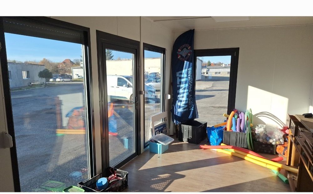 Pawilon biurowy 3 x 7, kontener biurowy.