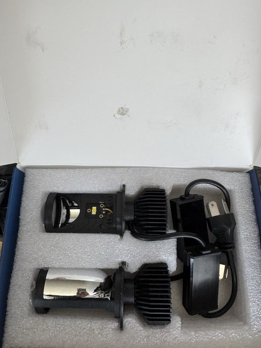 H4 obiektyw Led F40 H4 Mini projektor LED obiektyw 110W H4