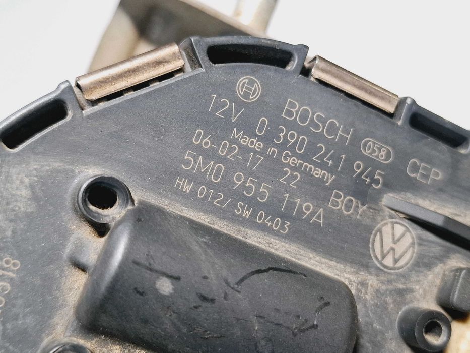mechanizm silniczek wycieraczek przód lewy vw golf v 5 plus + 5m0