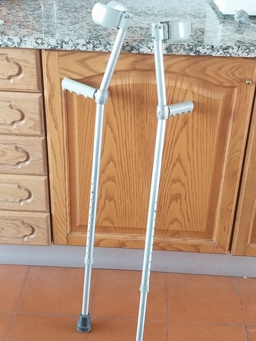 Muletas par, usado