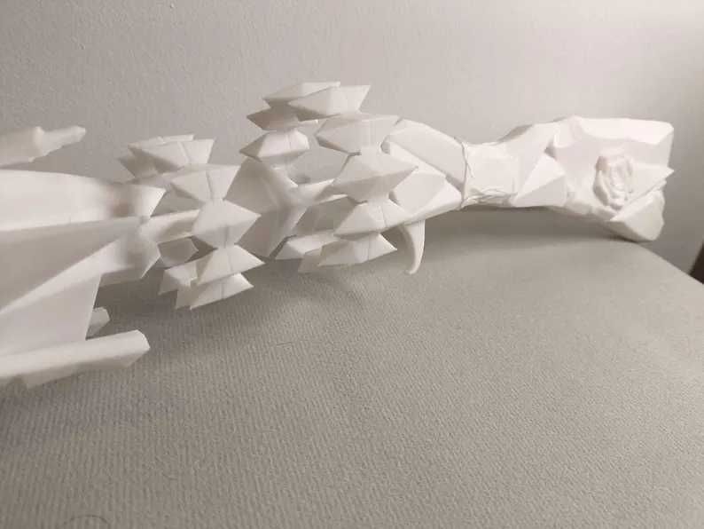 Wuthering Waves (WUWA) Carlotta Rifle - Carlotta arma cosplay/prop