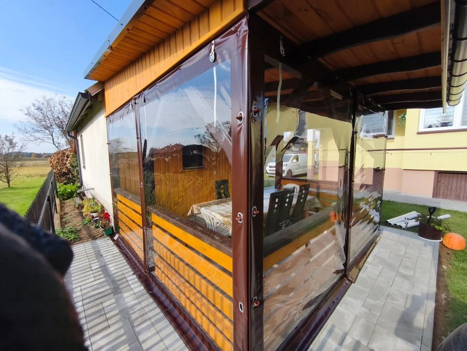 Plandeki na altany tarasy ogródki piwne