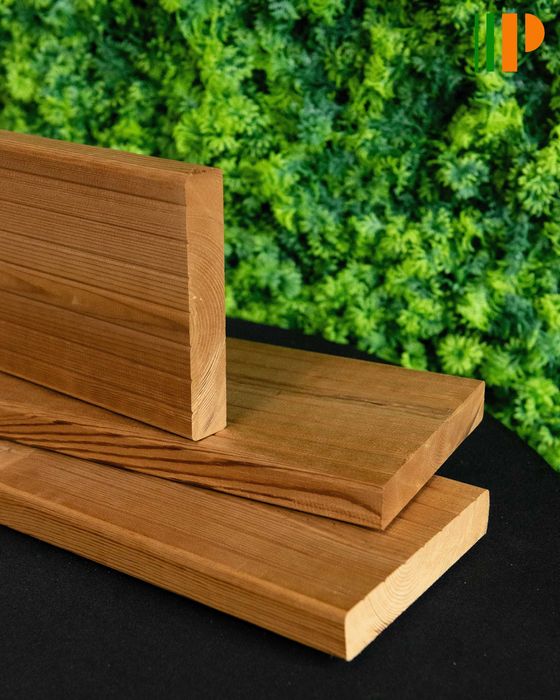 Boazeria, podbitka, deska elewacyjna, deska tarasowa, termo