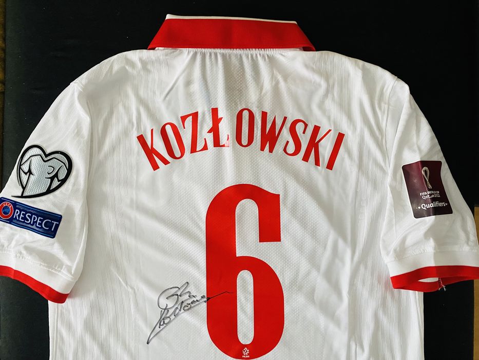 Koszulka Meczowa Polska Kozłowski z autografem!