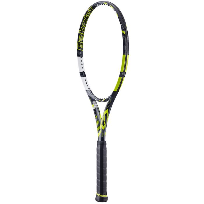 RAQUETE DE TÉNIS ADULTO - BABOLAT PURE AERO CINZA AMARELO 300g