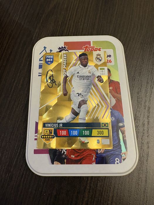 Panini vinicius jr autograf