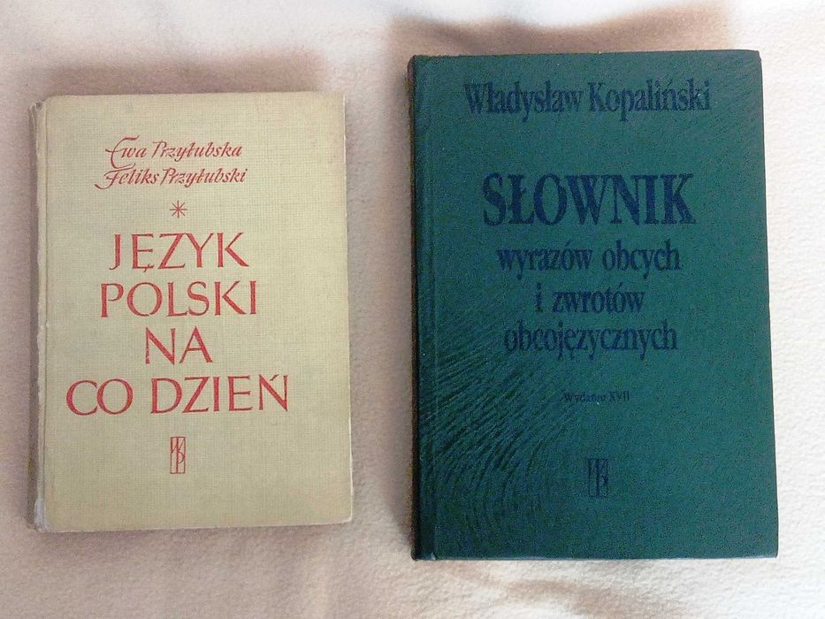 Słowniki jęz. polski - pakiet 3 książek