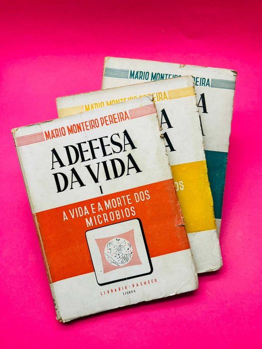 A Defesa da Vida - Vol I,II e III - Mário Monteiro Pereira