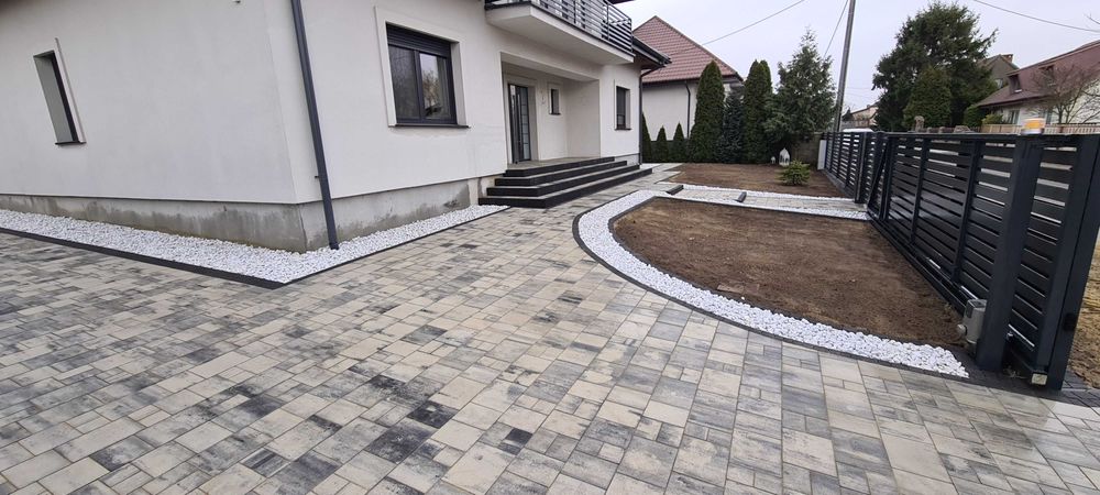 Usługi brukarskie, układanie kostki brukowej, BRUKARSTWO