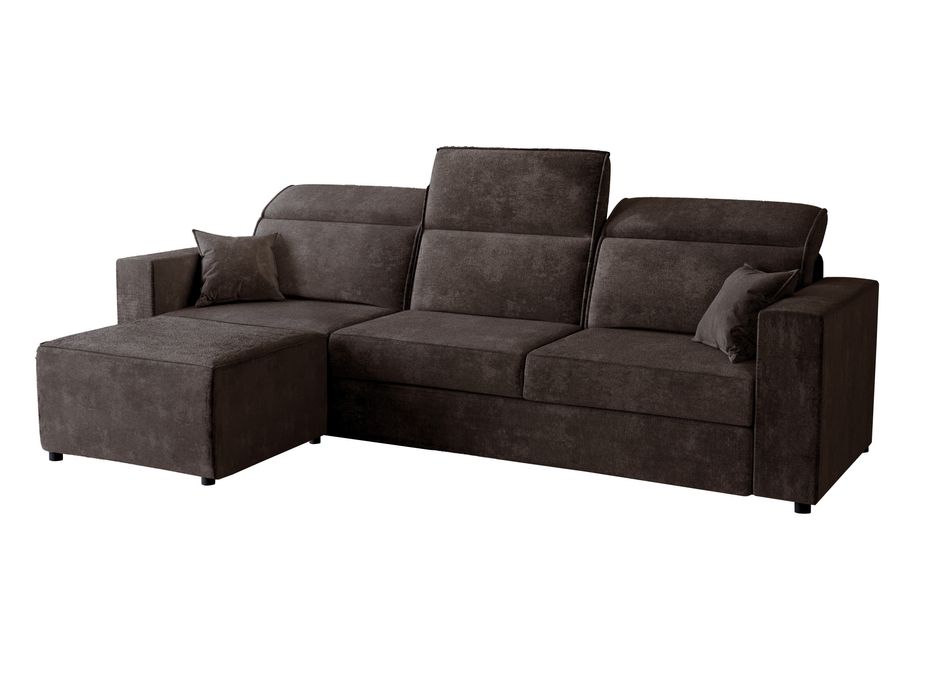 Sofa rozkładana prosto od producenta regulowane zagłówki pufa 2w1