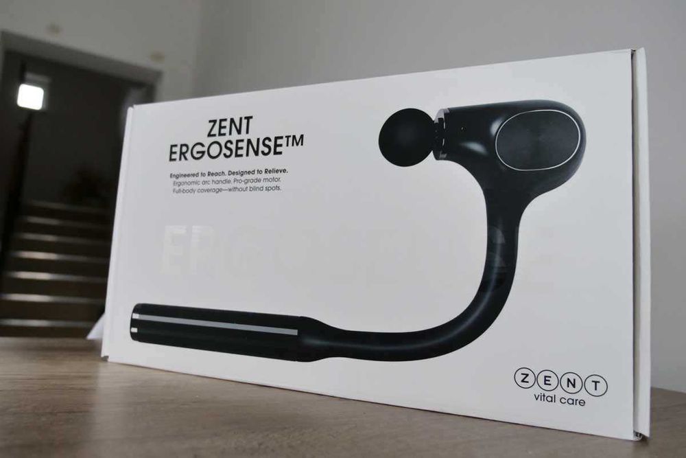 Masażer ZENT Ergosens + 4 głowice masujące
