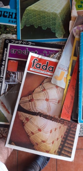 Conjunto de Revistas Crochet Antigas