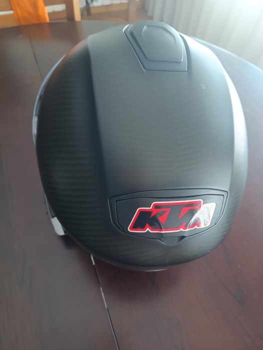 Capacete AGV sportmodular carbon com intercomunicador