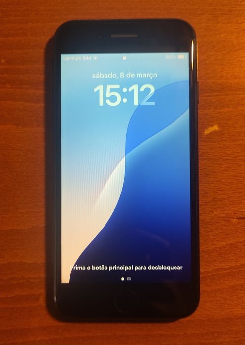 iPhone SE2020 - 64Gb - Preto (COMO NOVO)