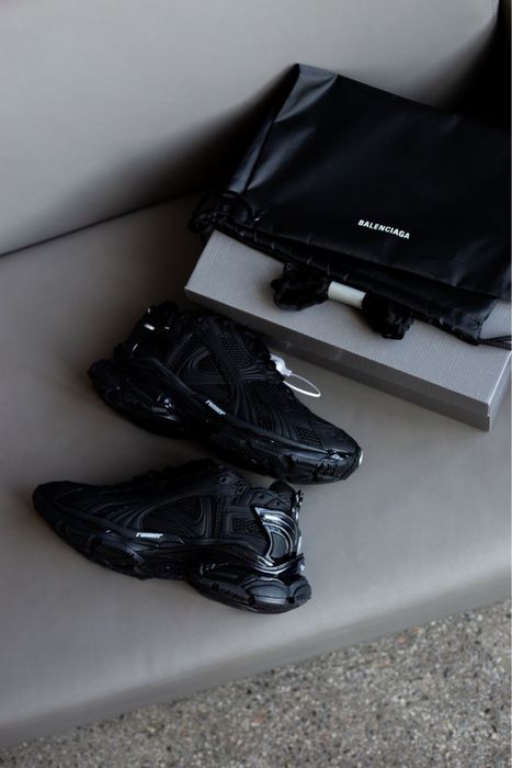 Balenciaga Runner Black Matt •Кроссовки Баленсіага Раннер (Чорні Матові)