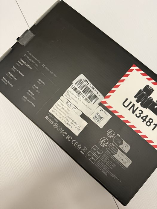 Автомобильный пылесос Fanttik V8 Mate, 30AW/12kPa, Black