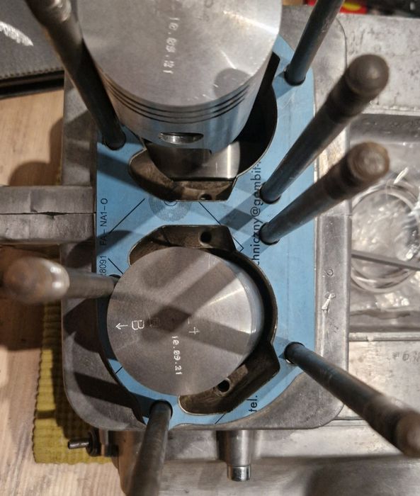 Ремонт двигателя ЯВА 634 638 расточка реставрация аквабластинг