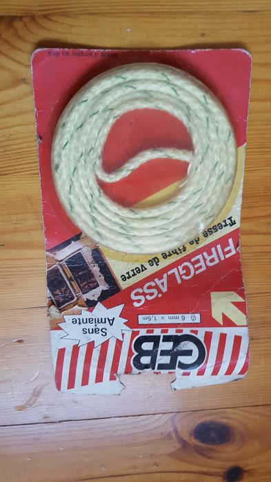 Rura z kwasówki stali fi 120 mm, długość 130 mm i uszczelniacz kominka