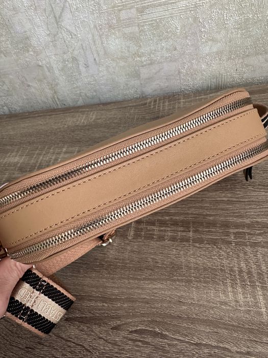 Фірмова шкіряна сумка Ted baker