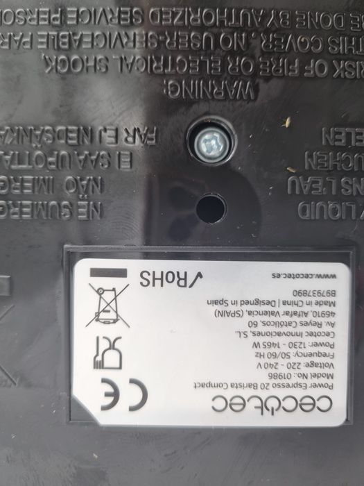 Cecotec Power 20 ekspres do kawy kolbowy