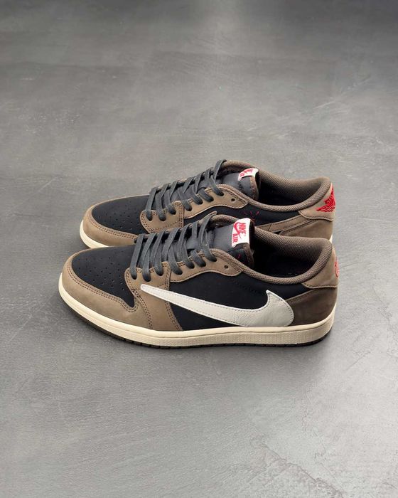Кросівки Air Jordan 1 Retro Low OG SP Travis Scott 'Mocha'
