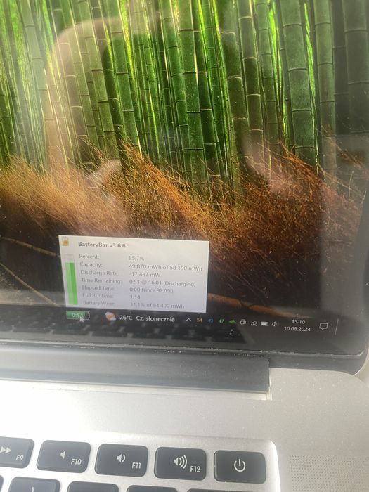 MacBook Pro a1398 (2 systemy operacyjne)