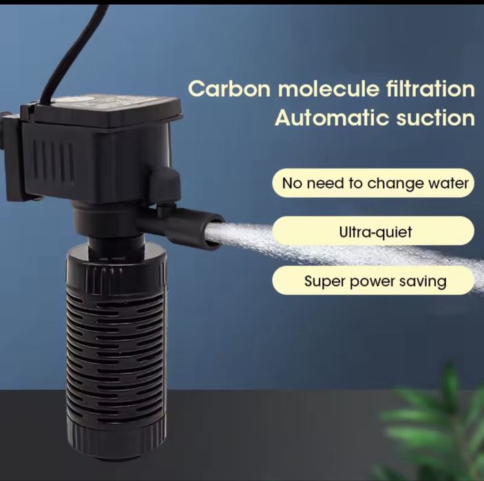 Bomba/filtro aquario