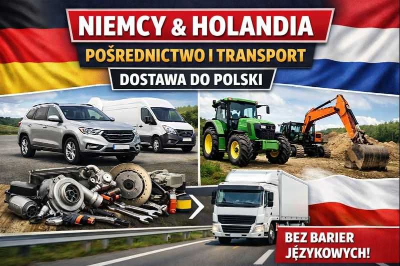 Sprowadzanie z Niemiec i Holandii | Auta, części, maszyny