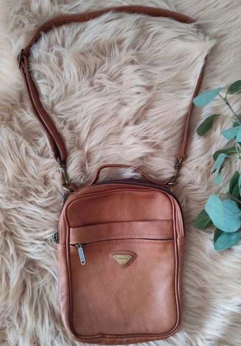 Harold's Country skórzana listonoszka vintage