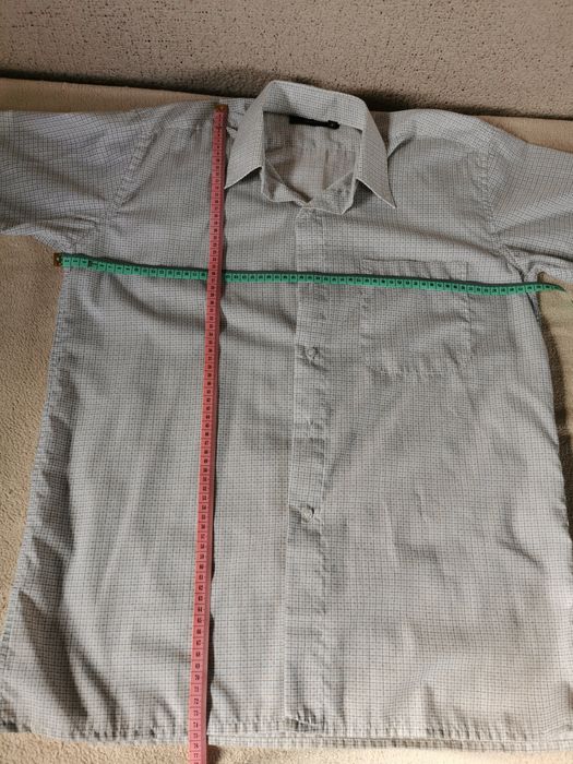 Koszula męska drobna krata