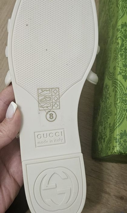 Nowe klapki Gucci rozm.38