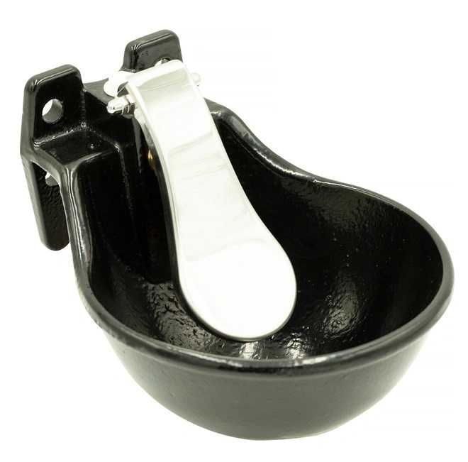 Poidło miskowe żeliwne z językiem z blachy nierdzewnej