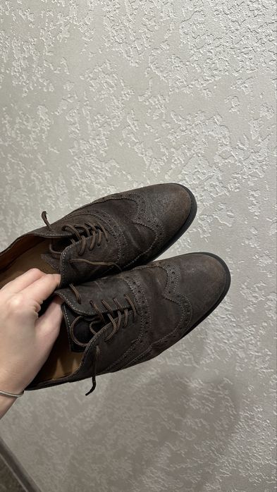 Туфлі замшеві чоловічі Massimo Dutti