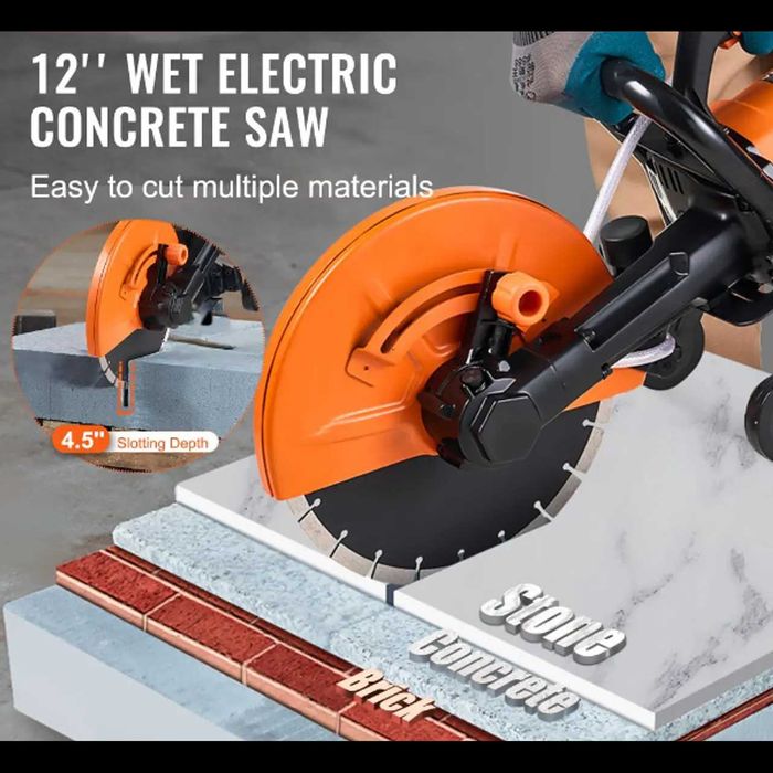 D26-Máquina de corte cimento pedra tijolos blocos 2800w