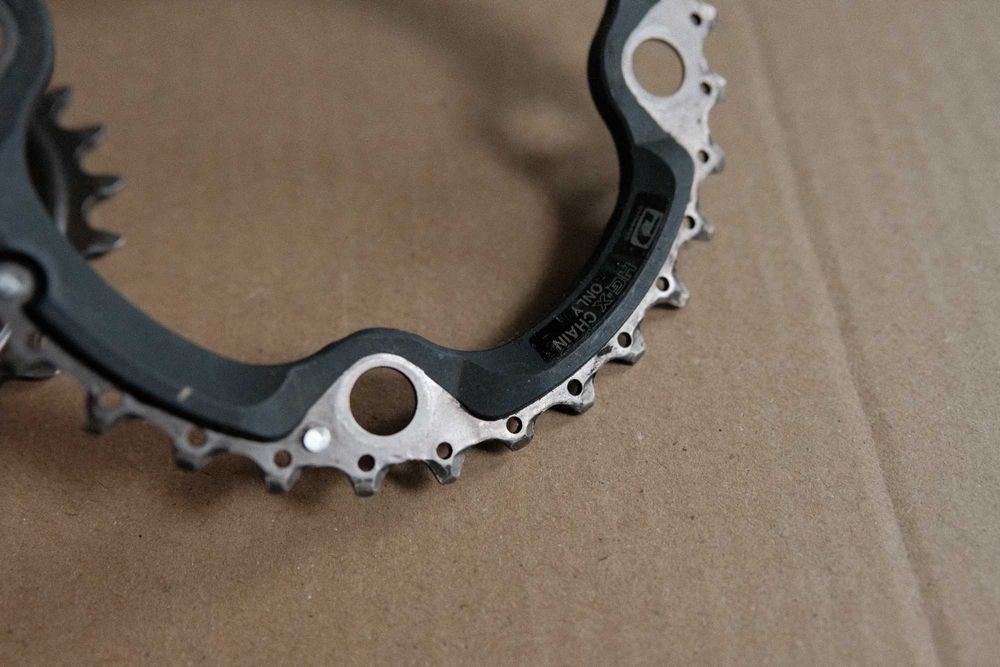 dwie zębatki z korby Shimano XT M770 stan BDB