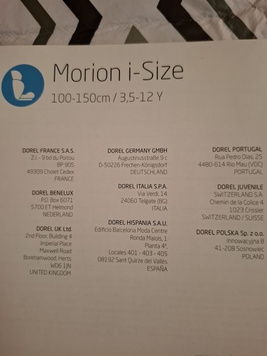 Fotelik samochodowy 9-36 kg Maxi Cosi