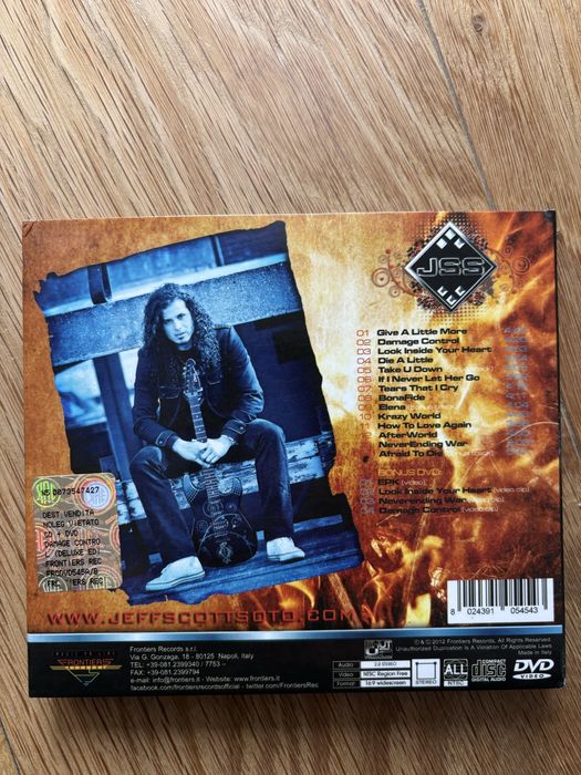 Jeff Scott Soto „Damage Control” CD/DVD