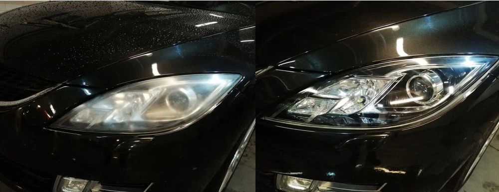 Zestaw naprawczy do lamp samochodowych polerowanie reflektorów
