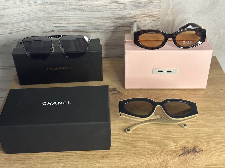 Окуляри люкс якості Balenciaga, Miu miu, Chanel