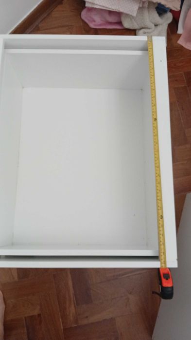 2 pares de gavetas com estrutura para debaixo da cama como novas