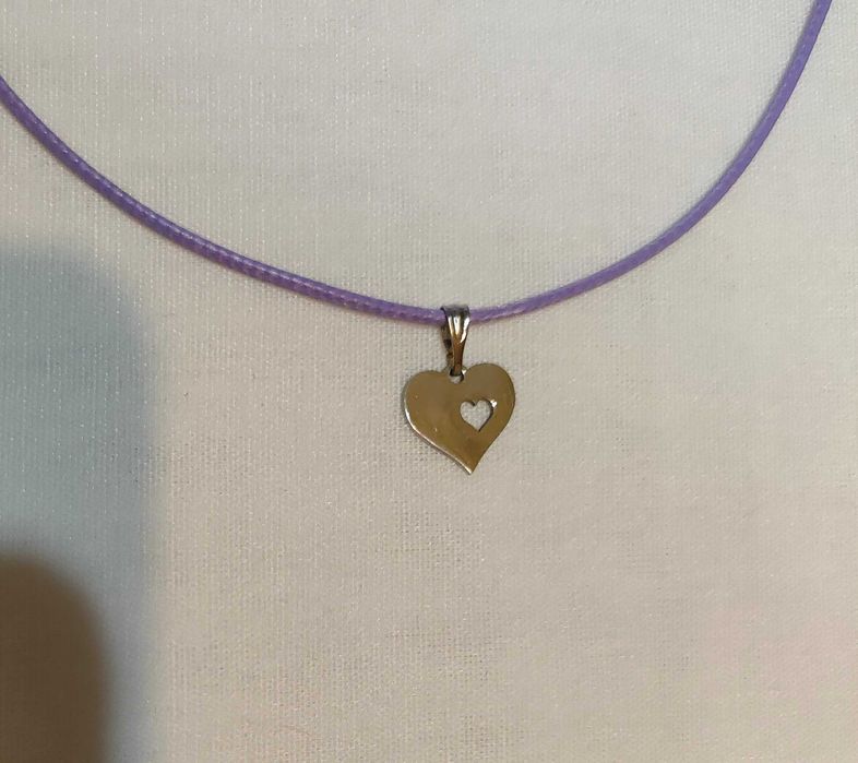 Naszyjnik Serce Serduszko Handmade