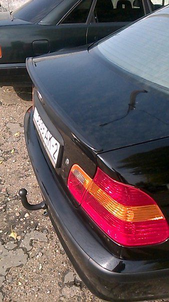 бмв e30 е34 е36 е38 е39 е46 спойлер сабля лип Bmw м спойлер накладка