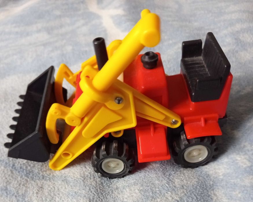 Машинка трактор СССР игрушки с ковшом 90-х